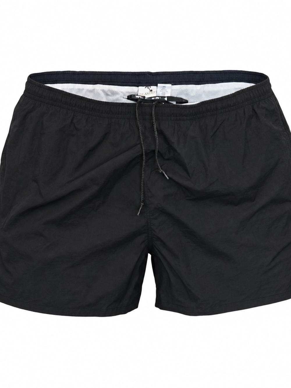 Islander Men’s Black Swim Trunks Board Shorts Size 3XL